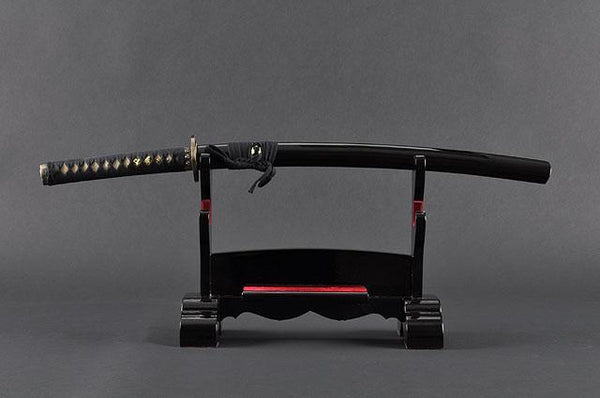 FULLY HAND FORGED PRACTICAL CHERRY BLOSSOM JAPANESE WAKIZASHI SWORD - buyblade