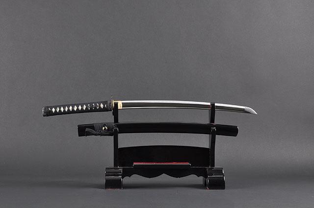 FULLY HANDMADE BAMBOO STAINLESS JAPANESE SAMURAI WAKIZASHI TRAINING SWORD - buyblade