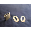 Brass Habaki and Seppa Set | Japanese Sword Fitting