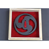 Tomoe Crest Tsuba | iron alloy Japanese Sword Guard