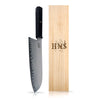 Santoku Chef Knife | 7 Inch Blade | HAP40 triple-layer steel