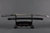 Bamboo Katana — 1045 Carbon Steel, Bamboo Leaf Tsuba, Hand Forged, Full Tang, Battle Ready