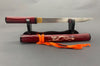Black Tanto — 1095 High Carbon Steel, Clay Tempered, Hand Forged, Full Tang, Battle Ready