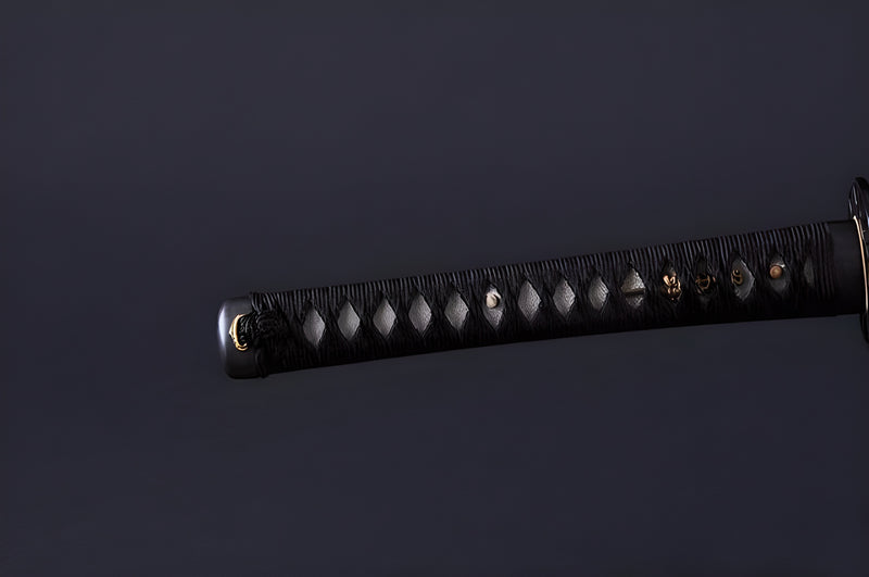 Root Claw Katana - 1095 High Carbon Steel, Black Saya – Handmade Sword