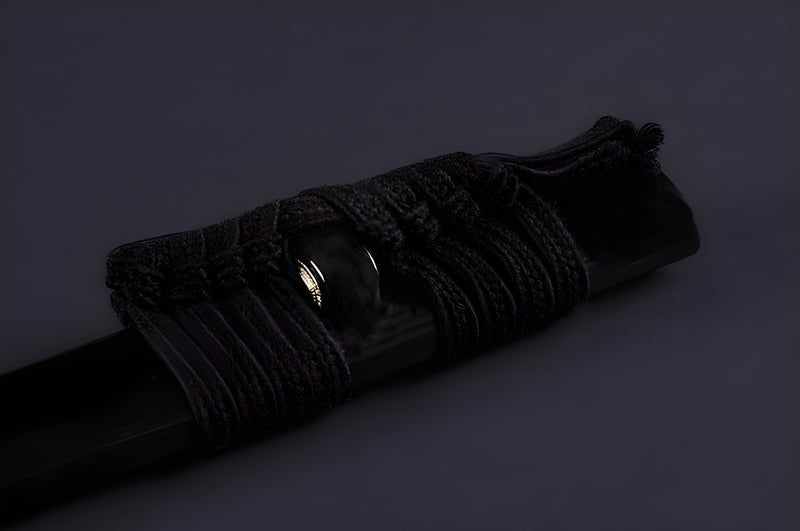 Root Claw Katana | 1095 High Carbon Steel | Black Bamboo Saya ...