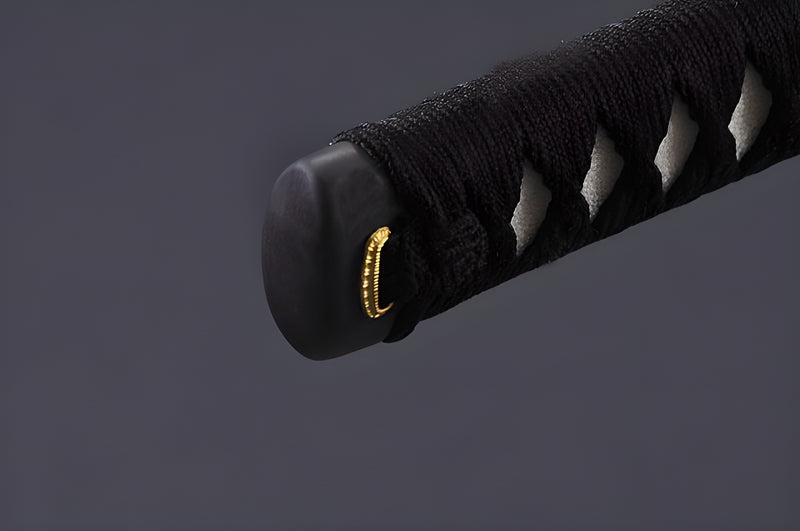 Root Claw Katana - 1095 High Carbon Steel, Black Saya – Handmade Sword