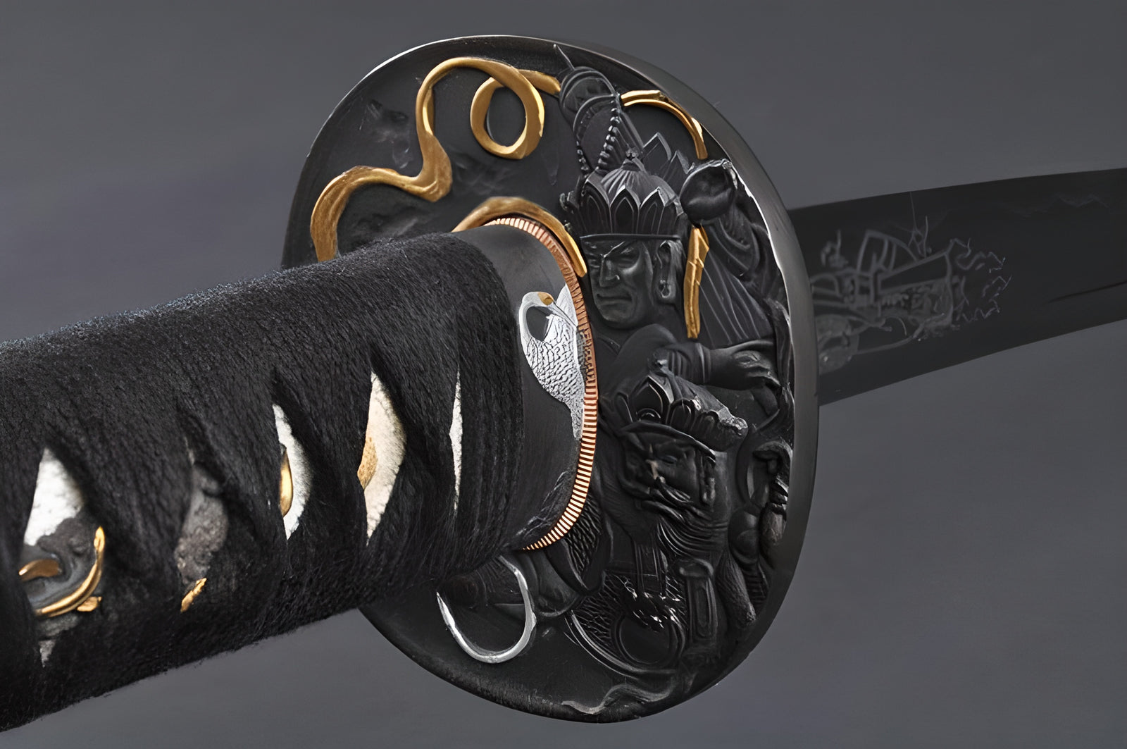 Fudo Myoo Wakizashi - 1045 Carbon Steel – Handmade Sword