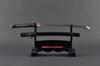 Warrior Wakizashi — 1045 Carbon Steel, Dual-Scene Warriors Tsuba, Hand Forged, Full Tang, Battle Ready