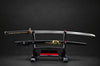 Aeolus Katana — 1045 Carbon Steel, Painted Black Saya, Hand Forged, Full Tang, Battle Ready