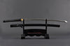 Crane Black Katana — 1060 High Carbon Steel, Hand Forged, Full Tang, Battle Ready