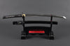 Files Pattern Wakizashi — 1060 High Carbon Steel, Hand Forged, Full Tang, Battle Ready