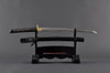 Warrior Fuji Wakizashi — 1045 Carbon Steel, Clay Tempered, Short Handle, Hand Forged, Full Tang, Battle Ready