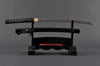 Dancing Crane Wakizashi — 1045 Carbon Steel, Clay Tempered, Hand Forged, Full Tang, Battle Ready