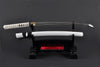 Warrior Wakizashi — 1045 Carbon Steel, Samurai General Tsuba, Hand Forged, Full Tang, Battle Ready