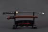 Empire Wheel Wakizashi — 1045 Carbon Steel, Hand Forged, Full Tang, Battle Ready