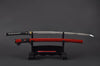 Bamboo Katana — 1045 Carbon Steel, Red Saya, Hand Forged, Full Tang, Battle Ready