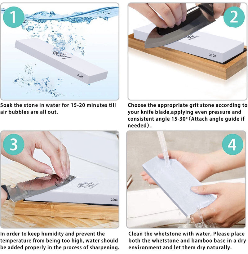 Sword Cleaning Maintenance Kit With Sharpening Whetstone