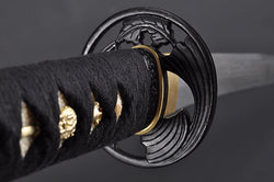 FULLY HAND FORGED DAMASCUS 1024 LAYER PRACTICAL KATANA SWORD