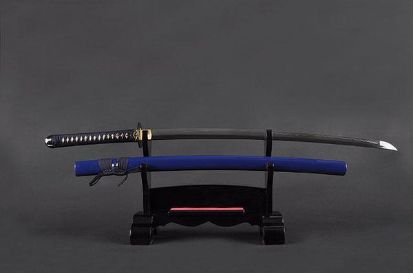 HMS-FULLY HAND FORGED PRACTICAL ORCHID JAPANESE KATANA SWORD