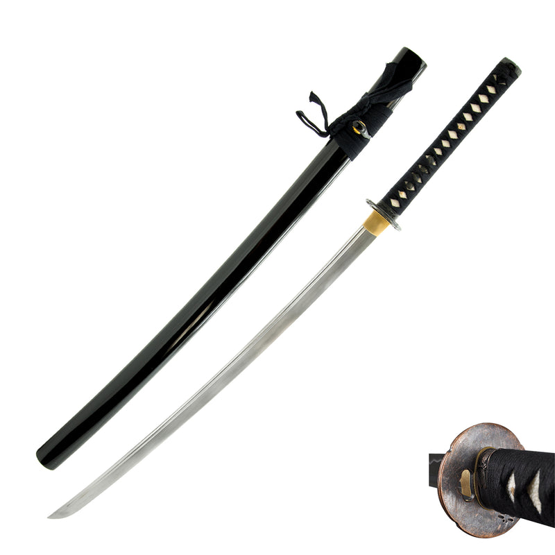 FULLY HAND FORGED PRACTICAL DRAGONFLY SAMURAI KATANA SWORD