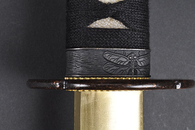 FULLY HAND FORGED PRACTICAL DRAGONFLY SAMURAI KATANA SWORD