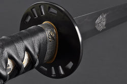 Fully Hand Forged 1095 Steel Temper Practical Kill Bill Samurai Katana Sword, Clay Tempered, Full Tang, Sharp