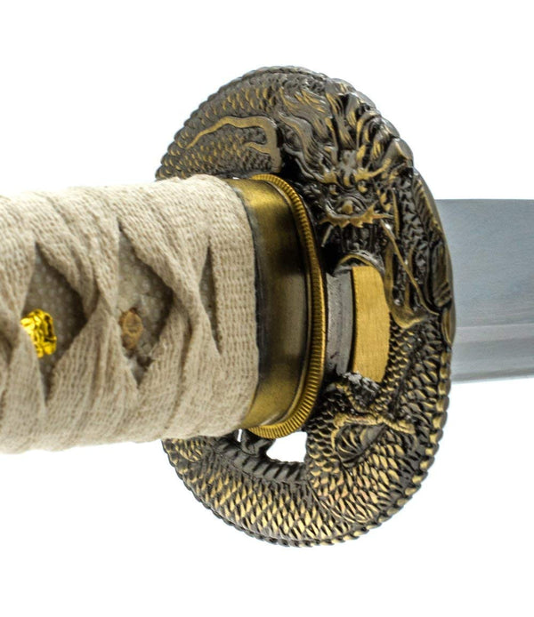Samurai Katana Sword, Practical, Hand Forged, 1045 Carbon Steel, Heat Tempered