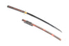 Flower Katana — 1045 Carbon Steel, Heat Tempered, Hand Forged, Full Tang, Battle Ready