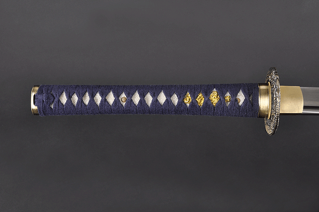 Japanese Samurai Katana Swords, Functional, Hand Forged, 1045 Carbon Steel, Heat Tempered, Full Tang, Sharp, Dragon