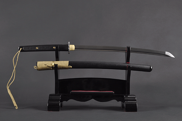 TACTICAL MANGANESE STEEL WAKIZASHI SAMURAI SWORDS - buyblade