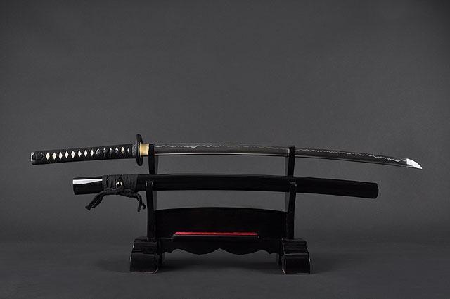 FULLY HANDMADE PRACTICAL TIGER JAPANESE SAMURAI KATANA SWORD - buyblade