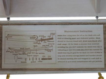 TRIANGULAR WOODEN SWORD STAND – Handmade Sword