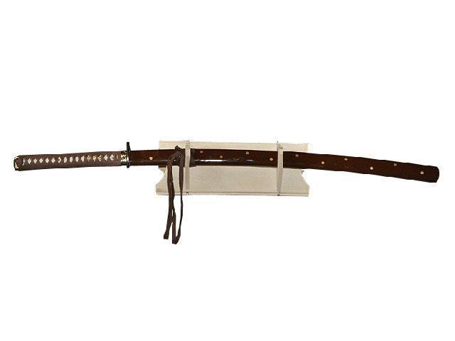 TRIANGULAR WOODEN SWORD STAND - buyblade