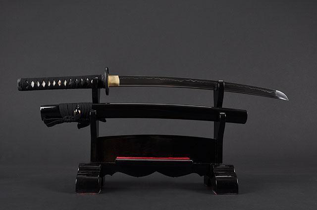 FULLY HANDMADE PRACTICAL TIGER JAPANESE SAMURAI WAKIZASHI SWORD - buyblade