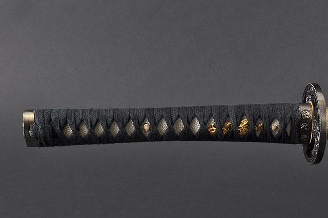 FULLY HAND FORGED PRACTICAL CHERRY BLOSSOM JAPANESE WAKIZASHI SWORD - buyblade