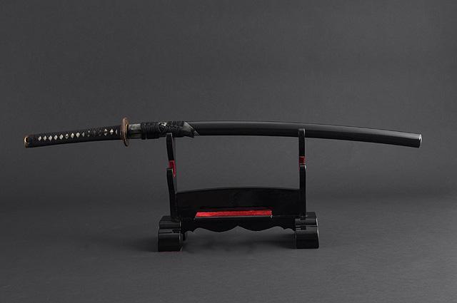 FULLY HAND FORGED CLAY TEMPERED FOLDED BLADE JAPANESE SAMURAI KATANA SWORD - buyblade