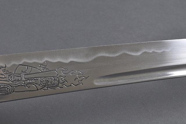 FULLY HAND FORGED PRACTICAL FUDO MYOO JAPANESE WAKIZASHI SWORD - buyblade