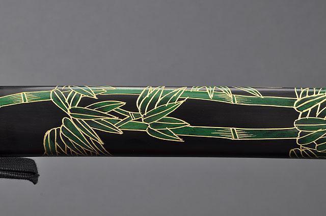 FULLY HAND FORGED RED FULL TANG IRON BAMBOO JAPANESE SAMURAI KATANA SWORD - buyblade