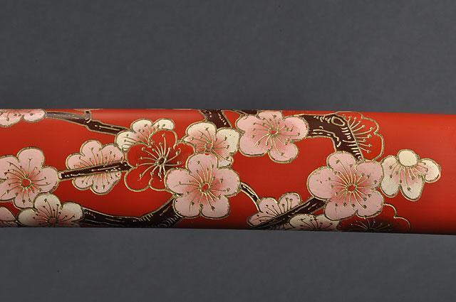 FULLY HAND FORGED RED FULL TANG IRON PINE JAPANESE SAMURAI KATANA SWORD - buyblade
