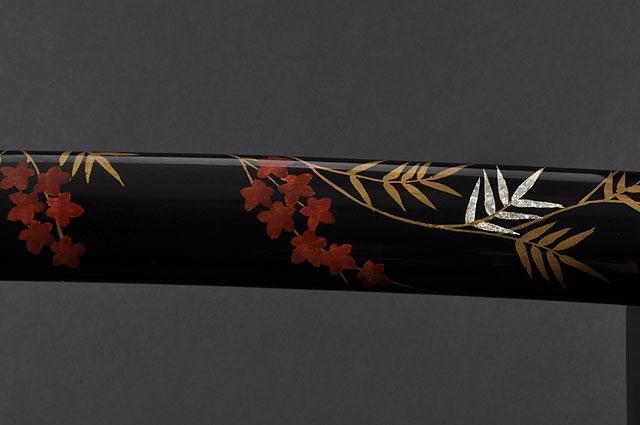 FULLY HAND FORGED BLACK FULL TANG WAVES JAPANESE SAMURAI KATANA SWORD - buyblade