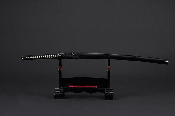 FULLY HANDMADE CLAY TEMPER CLOUD WAVE SAMURAI KATANA SWORD