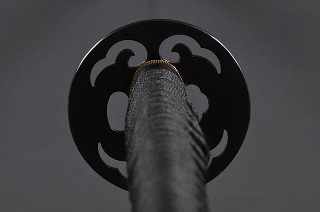 FULLY HANDMADE CLAY TEMPER CLOUD WAVE SAMURAI KATANA SWORD
