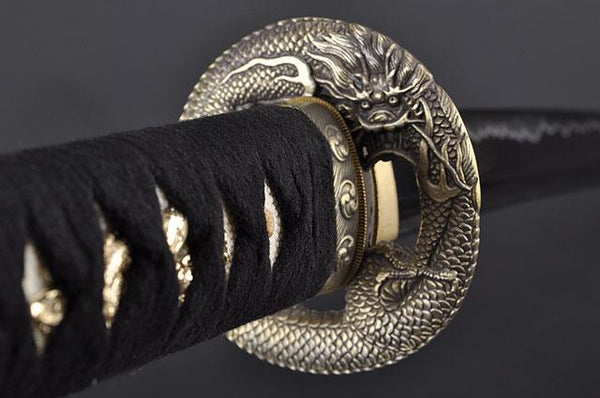 FULLY HAND FORGED FULL TANG JAPANESE SAMURAI KATANA SWORD - buyblade
