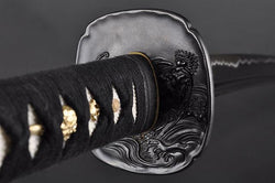FULLY HAND FORGED FULL TANG JAPANESE SAMURAI KATANA SWORD - buyblade