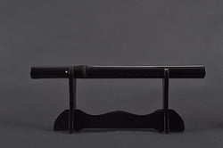 HAND FORGED BLACK ZATOICHI FULL TANG STICK TANTO SWORD