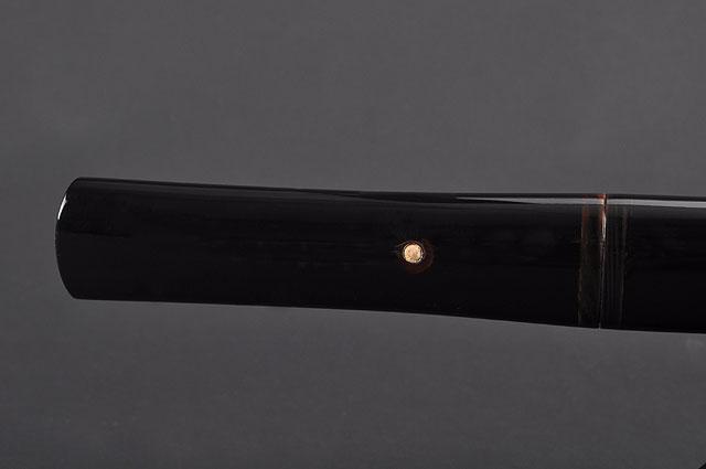 HAND FORGED BLACK ZATOICHI FULL TANG STICK TANTO SWORD