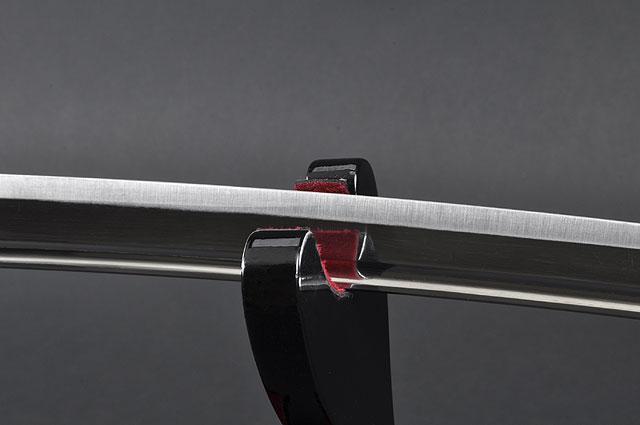 FULLY HANDMADE TOMOE CREST STAINLESS STEEL JAPANESE KATANA TRAINING SWORD - buyblade