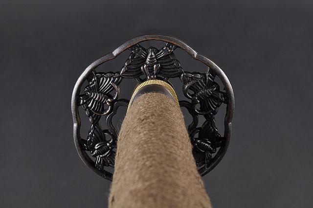 FULLY HAND FORGED FULL TANG BLACK JAPANESE KATANA SWORD