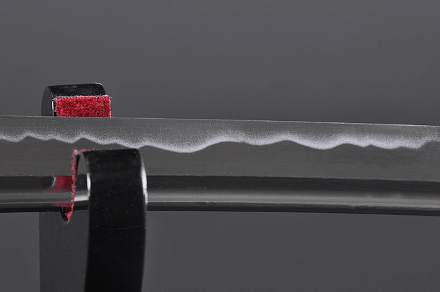 FULLY HAND FORGED FULL TANG BLACK JAPANESE KATANA SWORD