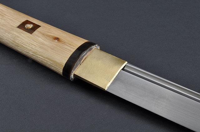 FULLY HANDMADE PRACTICAL CLAY TEMPERED JAPANESE SAMURAI KATANA SWORD - buyblade